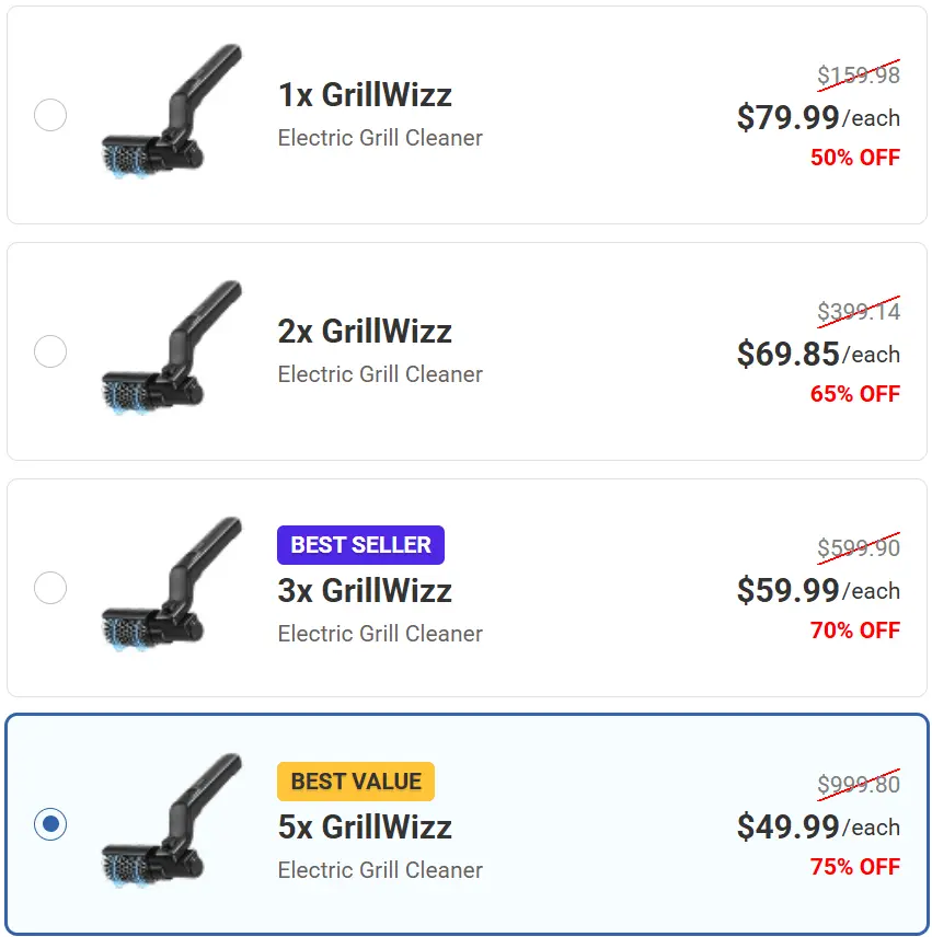 GrillWizz Grill Cleaner Price